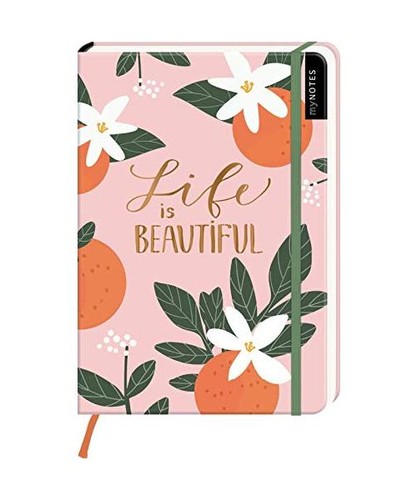 Mynotes notizbuch life is - a5:,