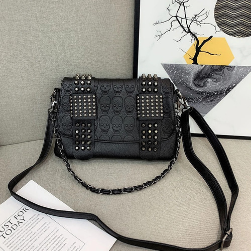 Sac cuir femme - sac, noir