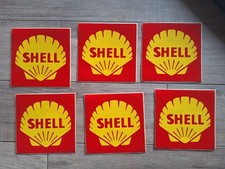 SHELL 6 GROS AUTOCOLLANTS