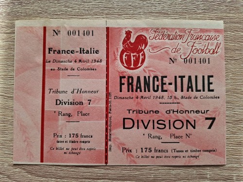 Billet ticket match football - ticket,