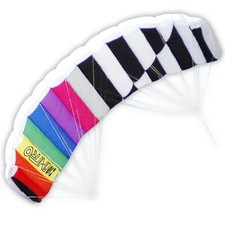 Radsails Powerkite Lenkmatte Zweileiner Intro 2X25 M Drachenleine 220X68 CM R2F