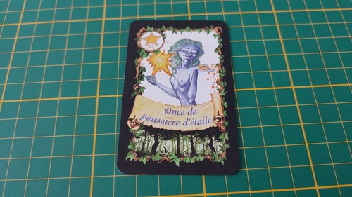 Carte ingrédient once - carte,