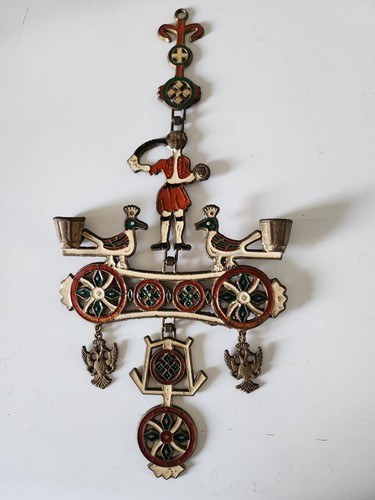 Croix bougeoir bizantin - croix,