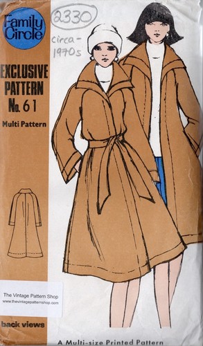 1970s vintage couture motif - 1970s,