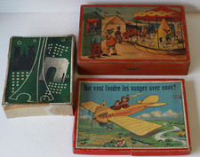 Lot de jeux anciens pour enfants