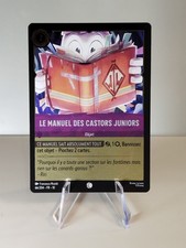 Carte LORCANA FR - Chapitre 10 66/204 Le Manuel des castors juniors -✨FOIL✨Neuf