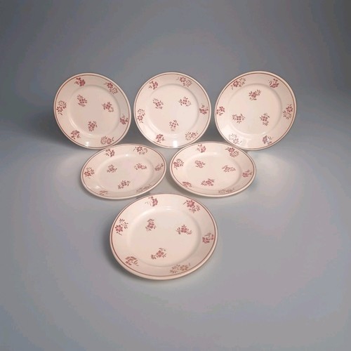 Anciennes assiettes plates - 6,