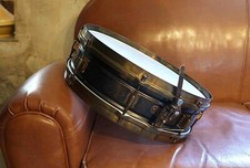 snare drum Leedy Black Beauty Engraved deluxe model