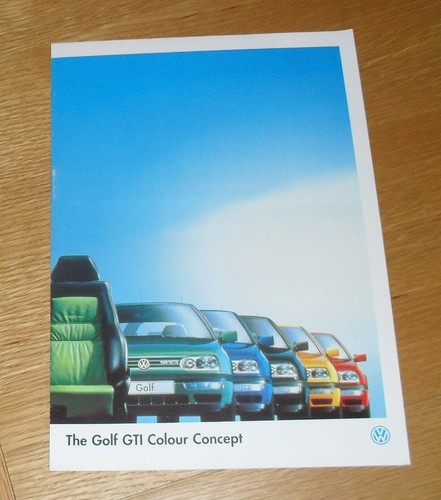 Volkswagen golf gti - golf, colour