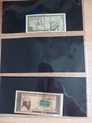 Monnaie lot 9 billets - monnaie,