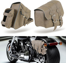 Sacs Latéraux Moto En Cuir