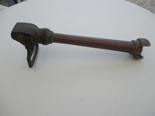 ANCIENNE LANCE A INCENDIE EN BRONZE.