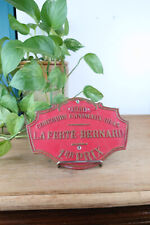 Plaque de Boucher Ancienne, 1980, 1 ER prix, 22,5 x 15,5 cm