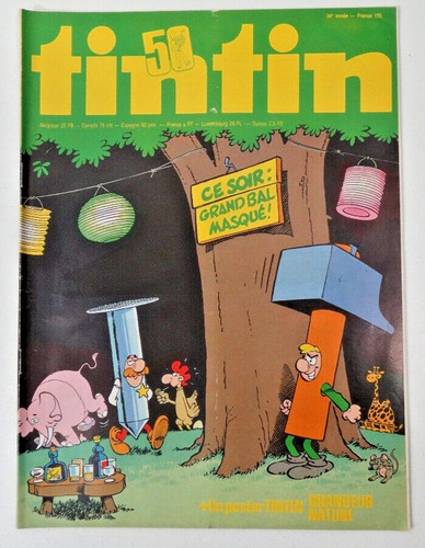 Journal tintin 175 - tintin,