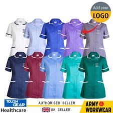 Tunique De Soins Personnalisée Brodée Pour Femmes Uniforme D'Infirmière Médical