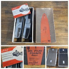 2 Dos films polaroid rolls pour linhof technika 4x5 -9x12 et 6,5 ×9 .