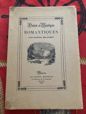DANSE ET MUSIQUE ROMANTIQUES