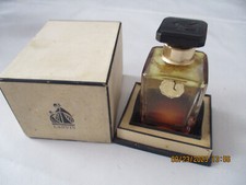 ANCIEN FLACON RUMEUR LANVIN VIDE pour collectionneur 6.5 cm x 3.5 x 3.5 cm