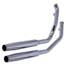 Décharge conique (38") chrome 91-11 dyna Paughco