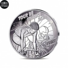 France, 10 euros, Tour de France 2025, Départ - Arrivée, 2025, Monnaie de