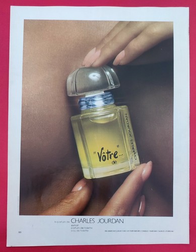 Publicité presse parfums - publicité, presse: