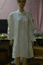 ANCIEN VÊTEMENT VINTAGE CHEMISE LONGUE TUNIQUE LIQUETTE DE NUIT DANDY FEMME T42