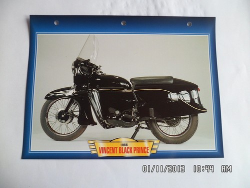 Carte fiche moto - carte, black