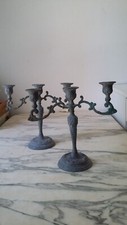 PAIRE ANCIEN CANDELABRE