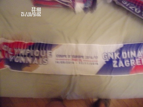 Echarpe olympique lyonnais gnk - echarpe,