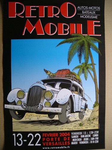 Affiche retro mobile 2004 - affiche,