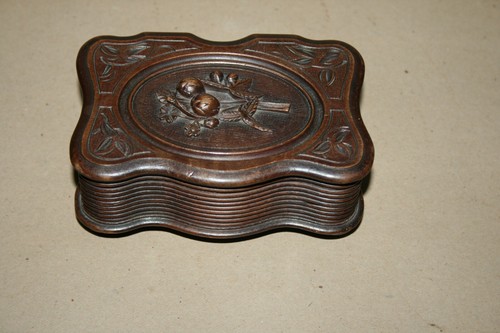 Coffret bijoux ancien en - à,