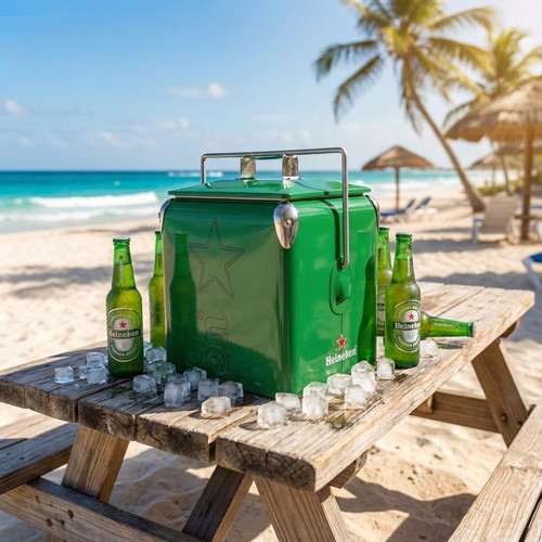 Heineken classic green - classic, metal