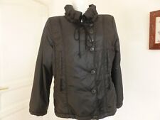 BLOUSON MARQUE PHILDAR NOIR BON ETAT TAILLE 48