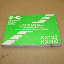 MANUEL TECHNIQUE D'ENTRETIEN DU PROPRIETAIRE KAWASAKI KX 125 KX 250 2000  