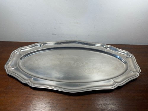 Plat service inox à - de, en