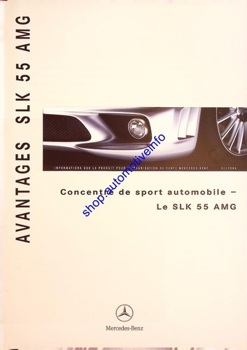 Ha5040 brochure mercedes - mercedes, slk