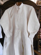 Chemise homme XIXéme en épaisse toile de lin (4)