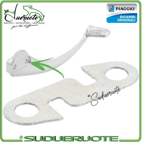 Levier mise moto plaque - levier,