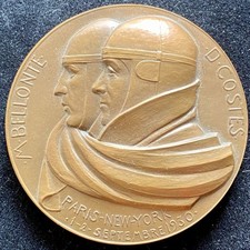 Médaille Costes et Bellonte