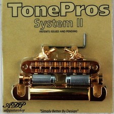 TonePros - Chevalet Tune-O-Matic + Cordier Nashville Gold pour Gibson LP SG