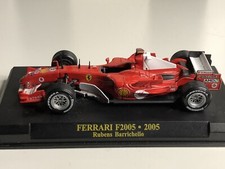 Ferrari F2005 Rubens Barrichello Boîtier rigide 1/43 Fabbri F1