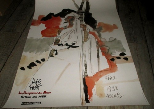 Pratt affiche corto maltese - -affiche,