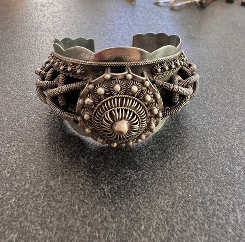 Ancien bracelet manchette - bracelet,