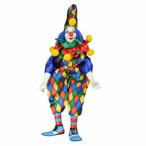 Poupée clown céramique - clown,