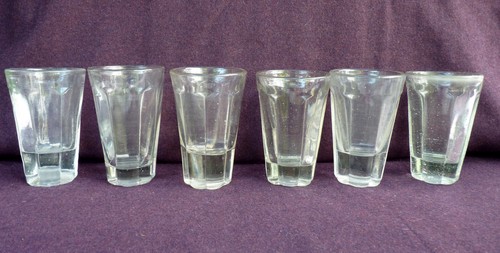 Anciens verres bière - 6,