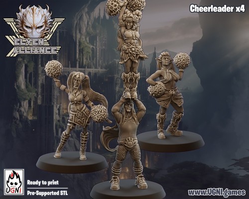 Pompom girl elfe players - pompom,