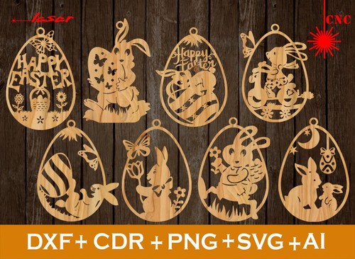 Bunny easter svg set - easter, 8