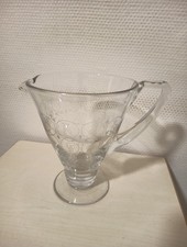 POT A EAU BROC PICHET   EN CRISTAL DE ST LOUIS LISIEUX