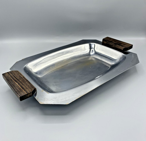 Plateau vintage acier - plateau, en