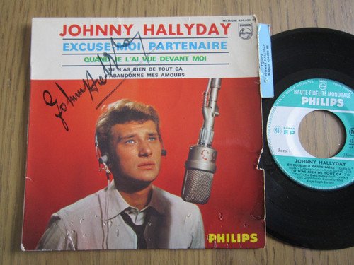 Rare 45t johnny hallyday - rare,